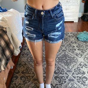 American eagle high rise shorts